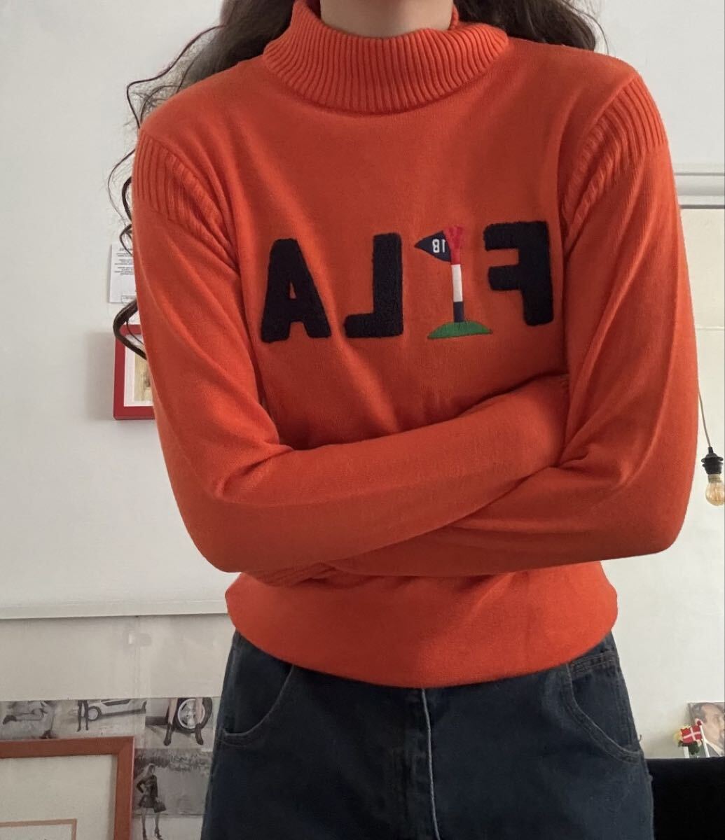 FILA 長袖ニット