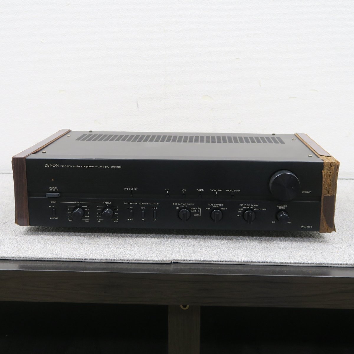 【ジャンク】DENON PRA-1000 プリアンプ デノン @60346