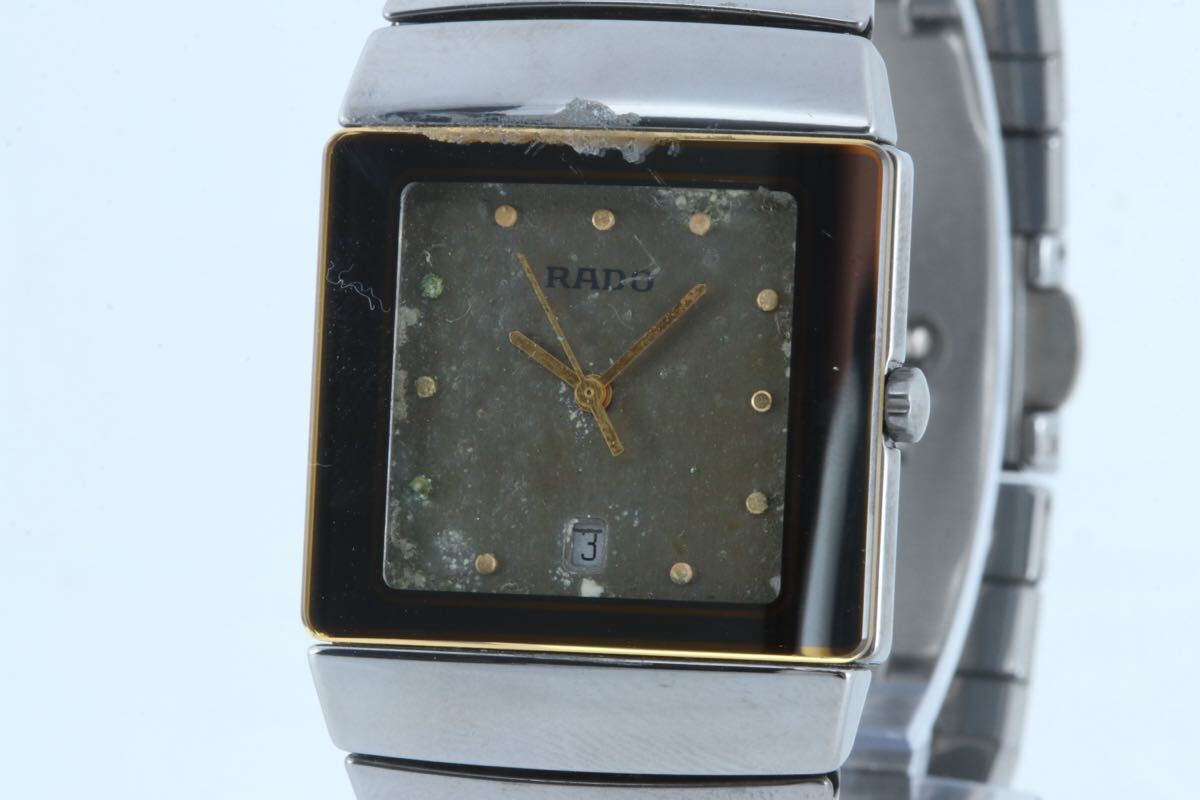 RADO ラドー DIASTAR ハイテックセミラック 152.0332.3 ダイヤスター クォーツ 稼働
