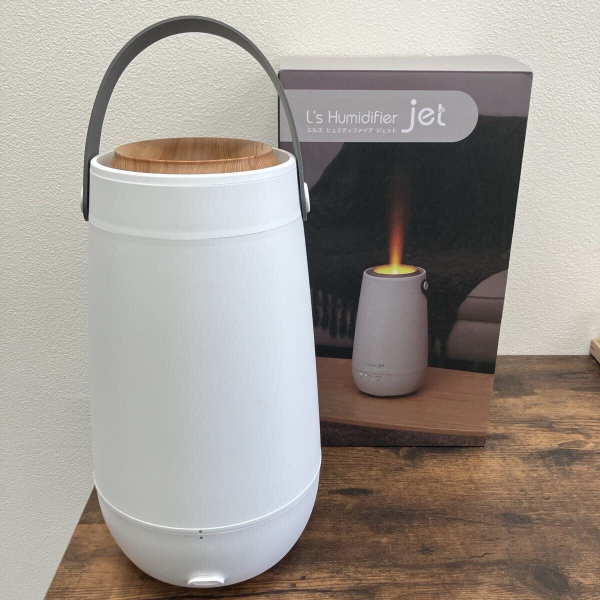 エルズ ヒュミディファイア ジェット 白 加湿器 