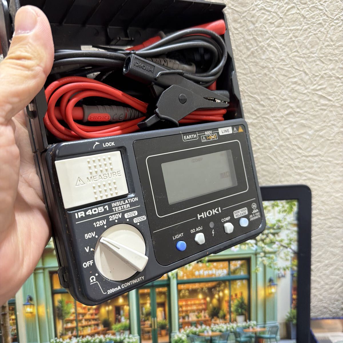 絶縁抵抗計 HIOKI IR4051 2021年製　通電確認済み　60サイズ