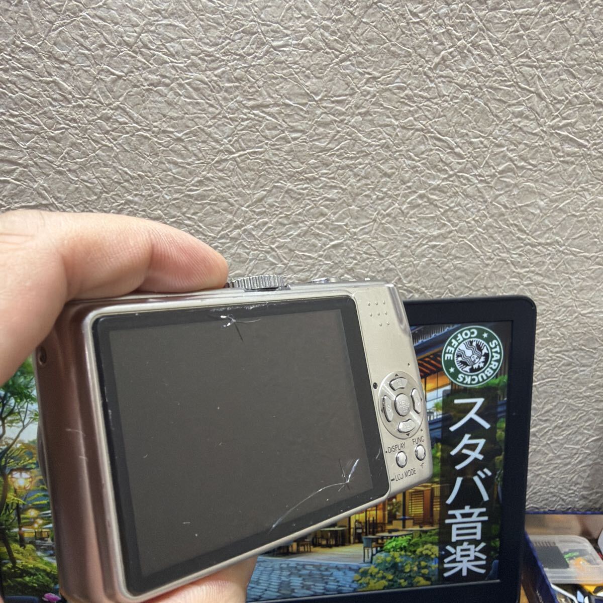 パナソニック デジタルカメラ　DSCーTZ3 通電済み　ジャンク