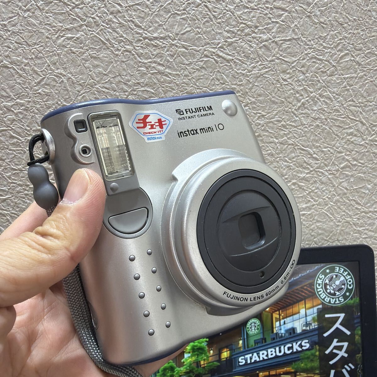 FUJIFILM インスタントカメラ instax チェキ mini10 通電シャッター　フラッシュ　確認済み