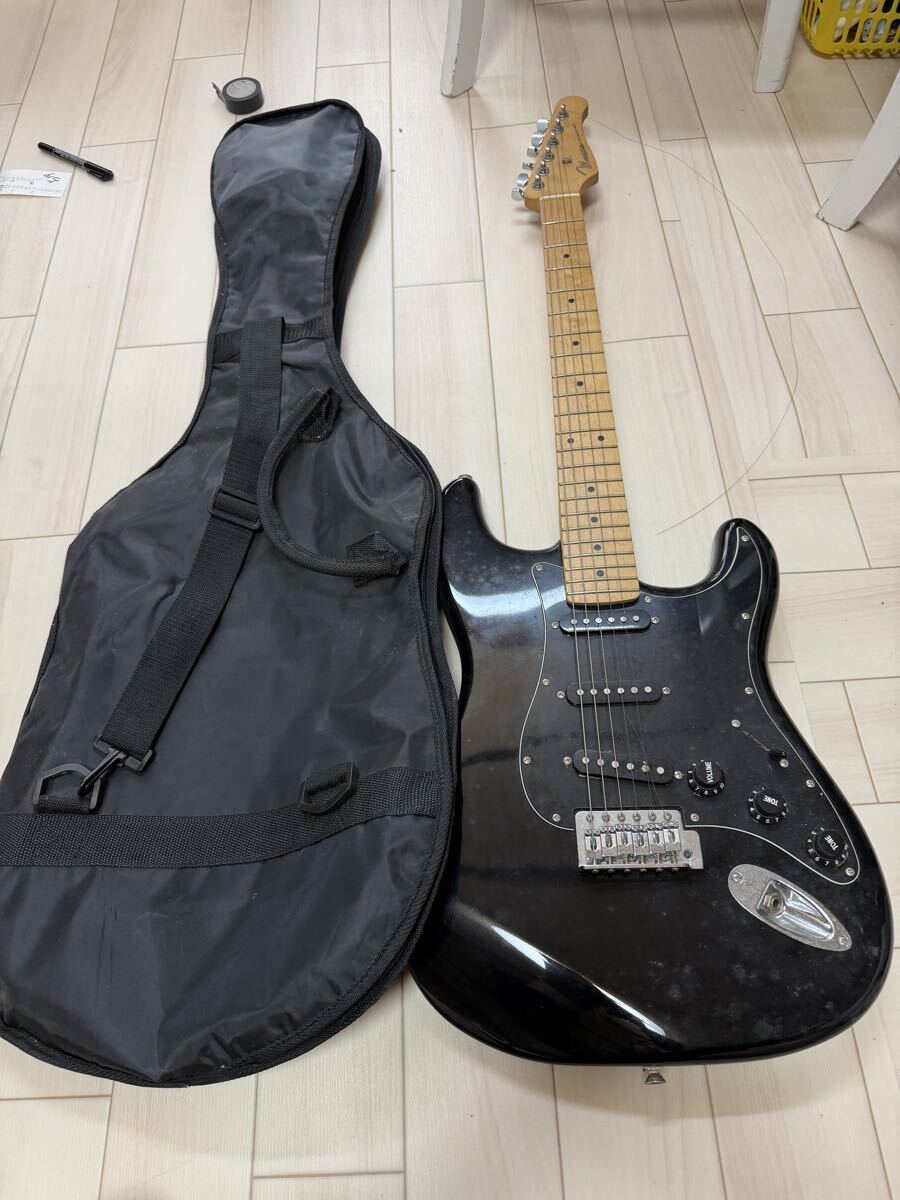 Mavis エレキギター グラデーショングリーン　現状品　160サイズ