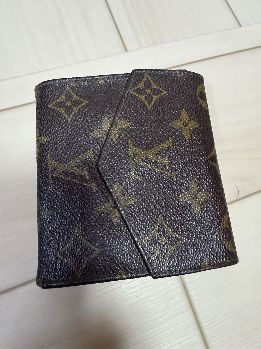 LOUIS VUITTON Wホック　財布　本物