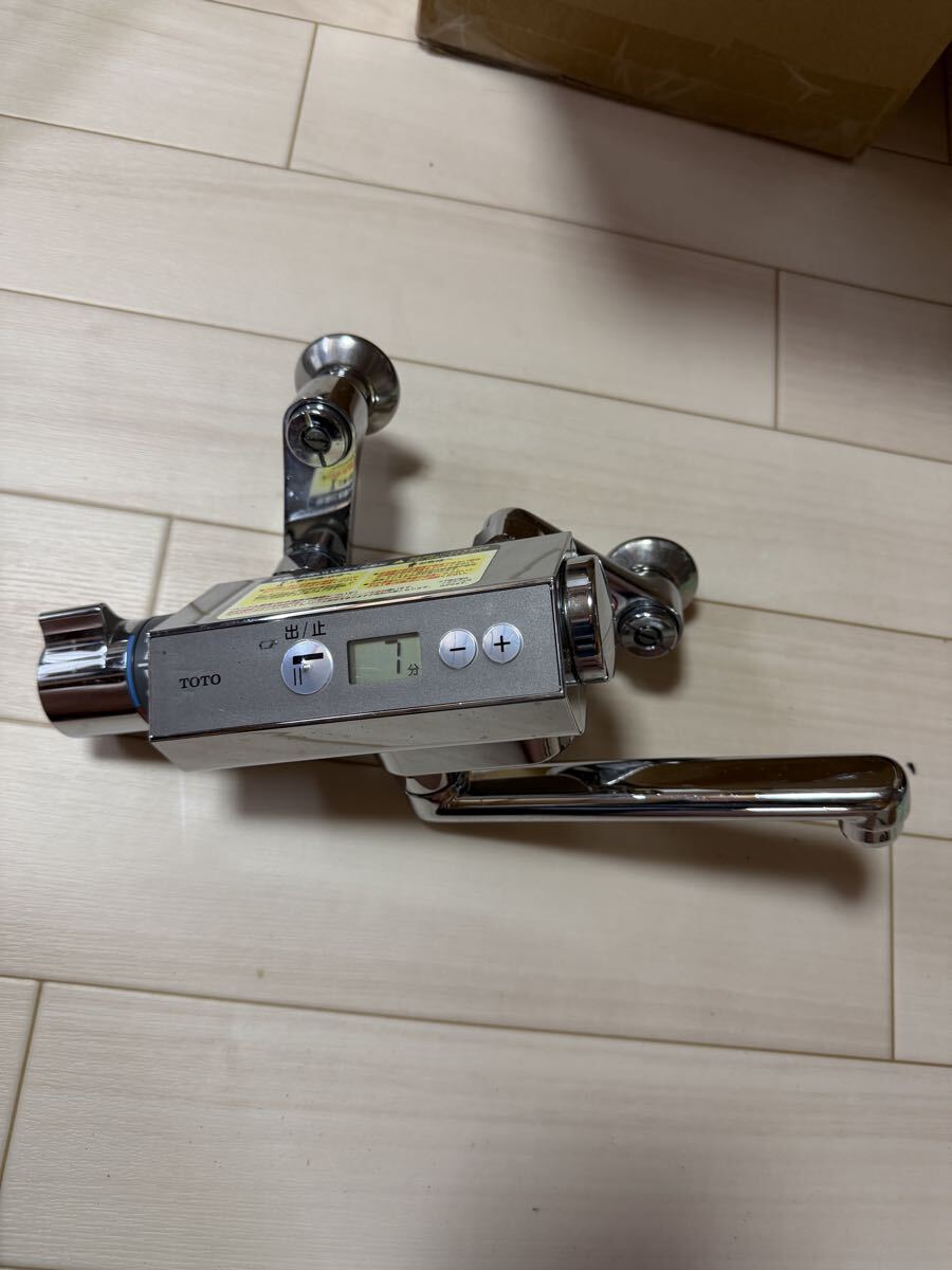 TOTO　TEM47ARX　タイマ水栓13　通電確認　本体綺麗　80サイズ