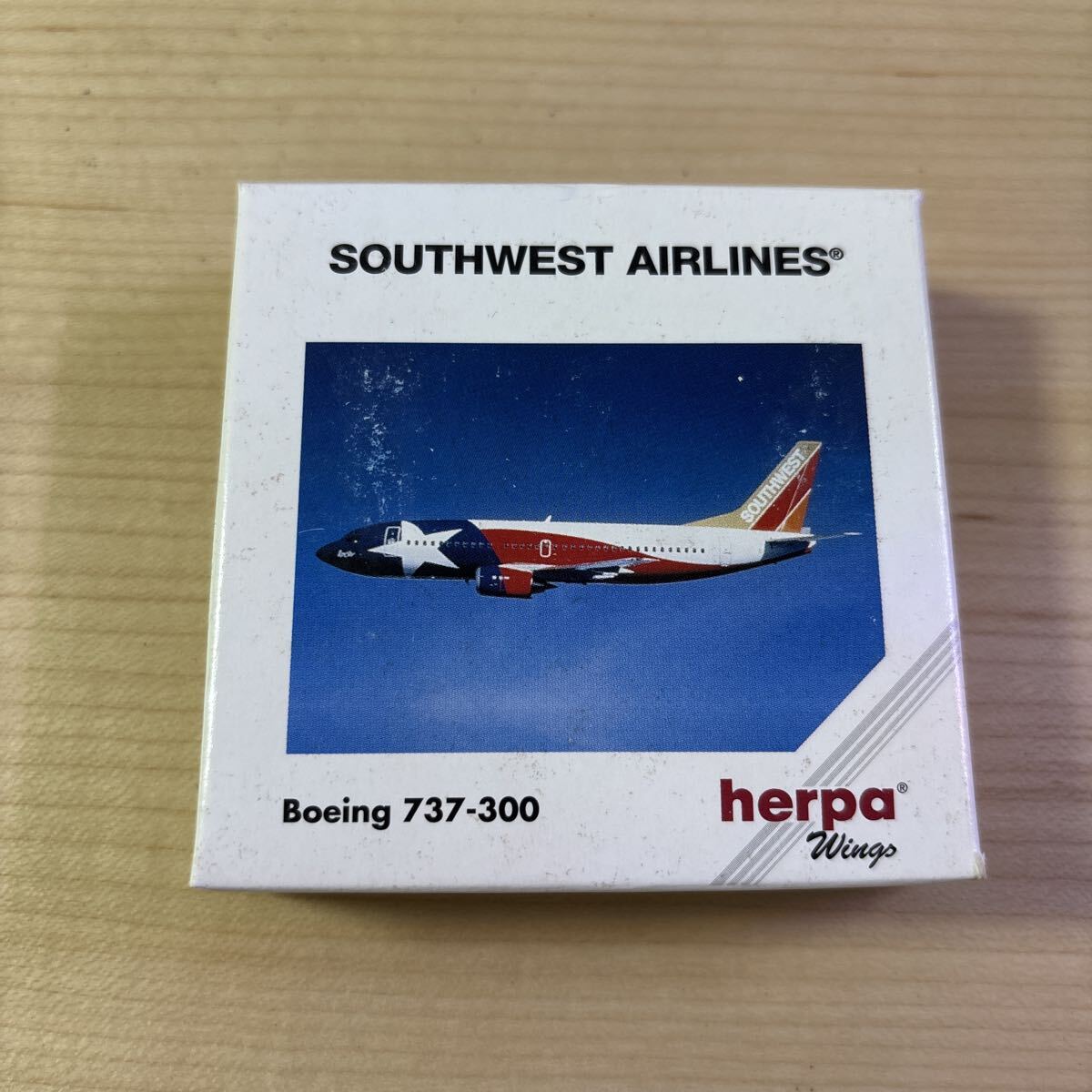 航空機模型 herpa ヘルパ ダイキャスト 1/500 ボーイング Boeing 737-300 B737 SOUTHWEST AIRLINES サウスウエスト航空 Lone Star ONE