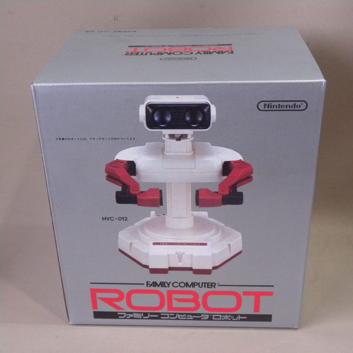 【未使用 新品】1980年代 当時物 任天堂 ファミリーコンピュータ ロボット ( レトロ ファミコン Vintage Nintendo Family Computer Robot )
