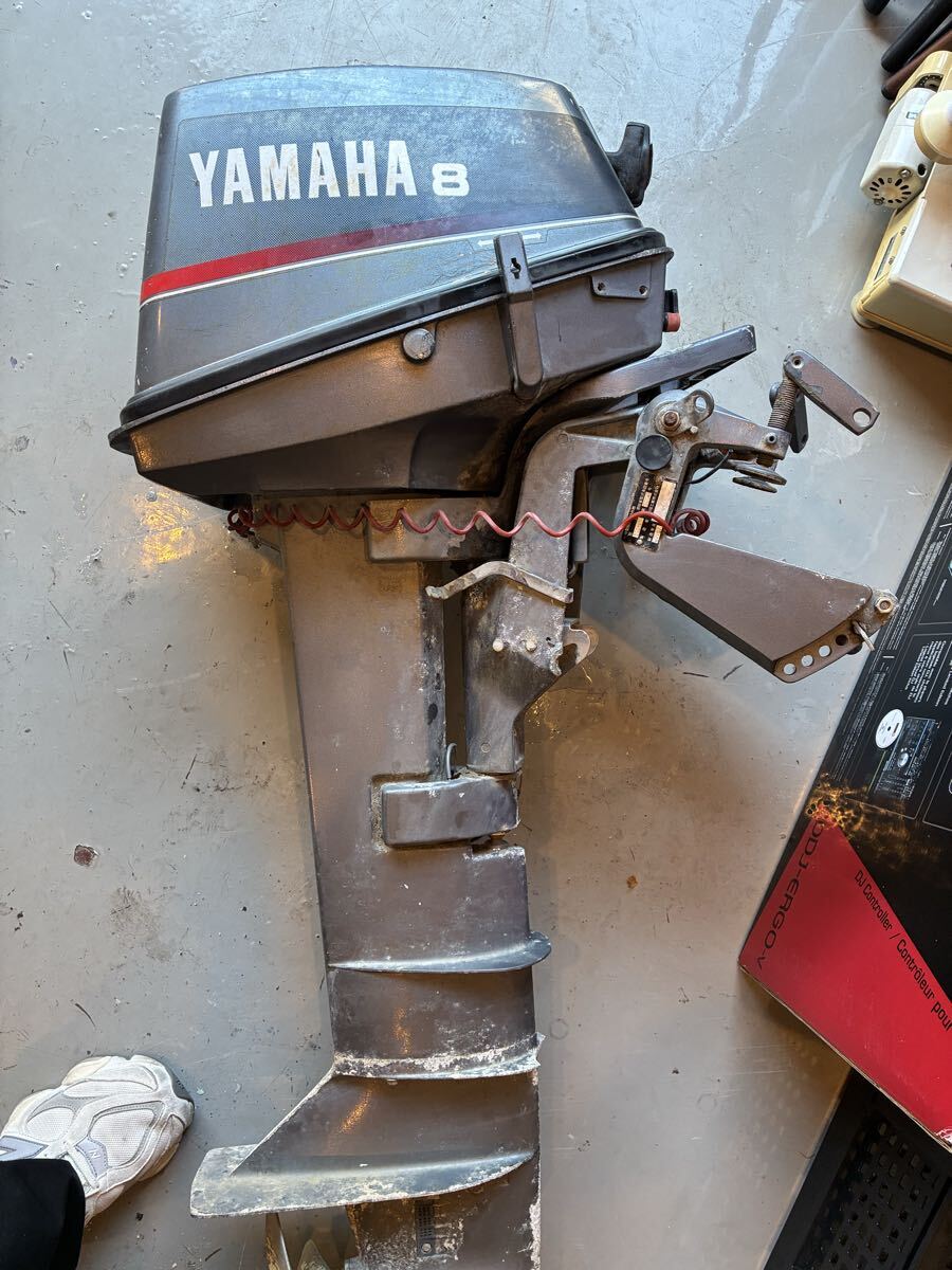 YAMAHA 船外機　8馬力　