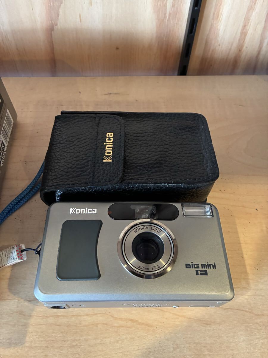 Konica コニカ BiG mini F 35mm f2.8 新古品　動作確認済