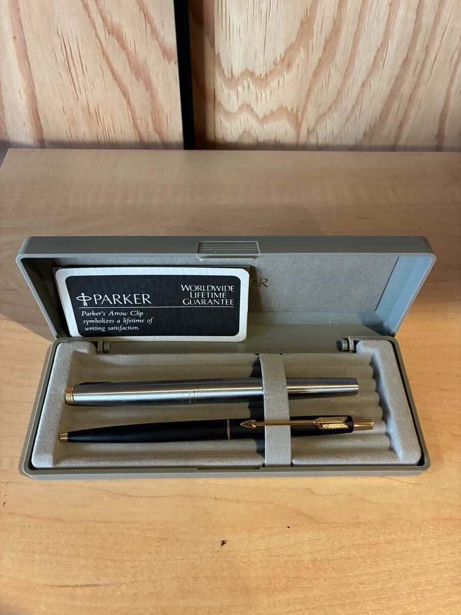 PARKER 万年筆ペン先14金　ボールペン セット ゴールド