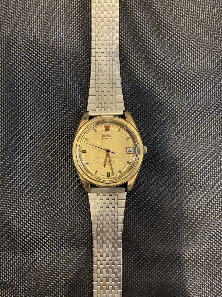 OMEGA f300Hz クロノメーター 音叉式　腕時計 不動品