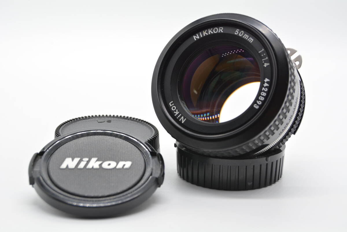 【カビ・クモリのない綺麗な光学】Nikon Nikkor 50mm f1.4 Ai ニコン 単焦点レンズ【動作確認済】 #51874