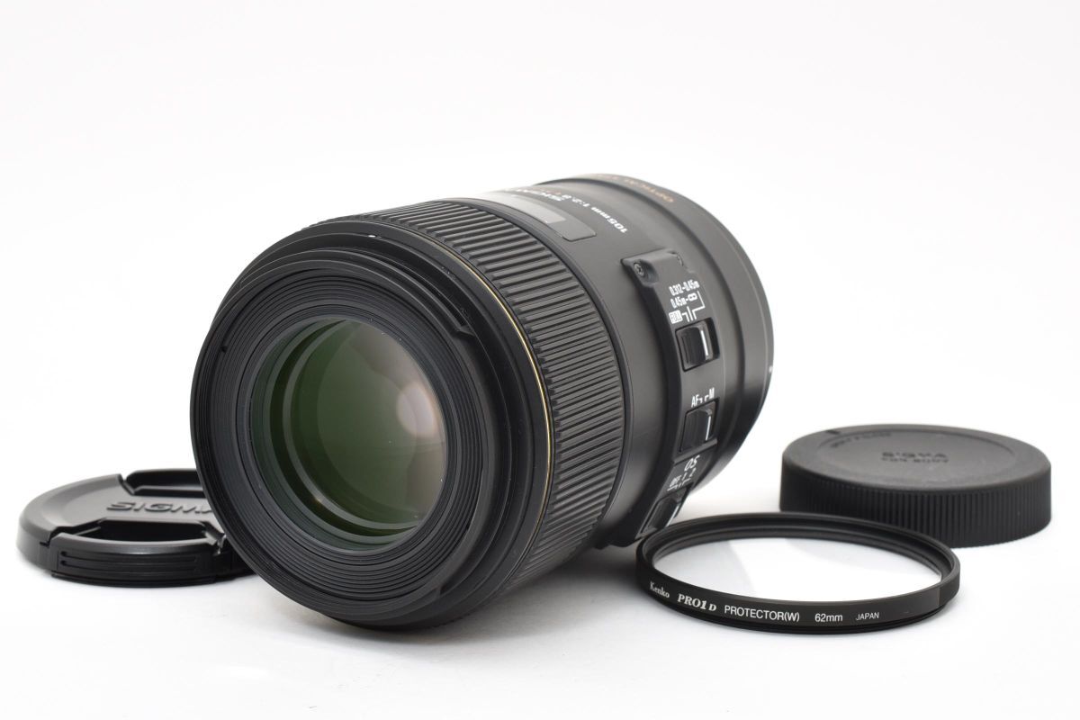★美品★ シグマ SIGMA AF 105mm F2.8 EX DG MACRO OS HSM ソニーaマウント OL4195 #2605