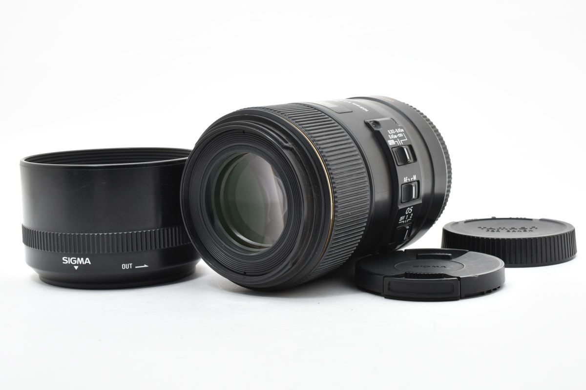 ★良品★ シグマ SIGMA MACRO 105mm F2.8 EX DG OS HSM キヤノン用 OL4276 #278