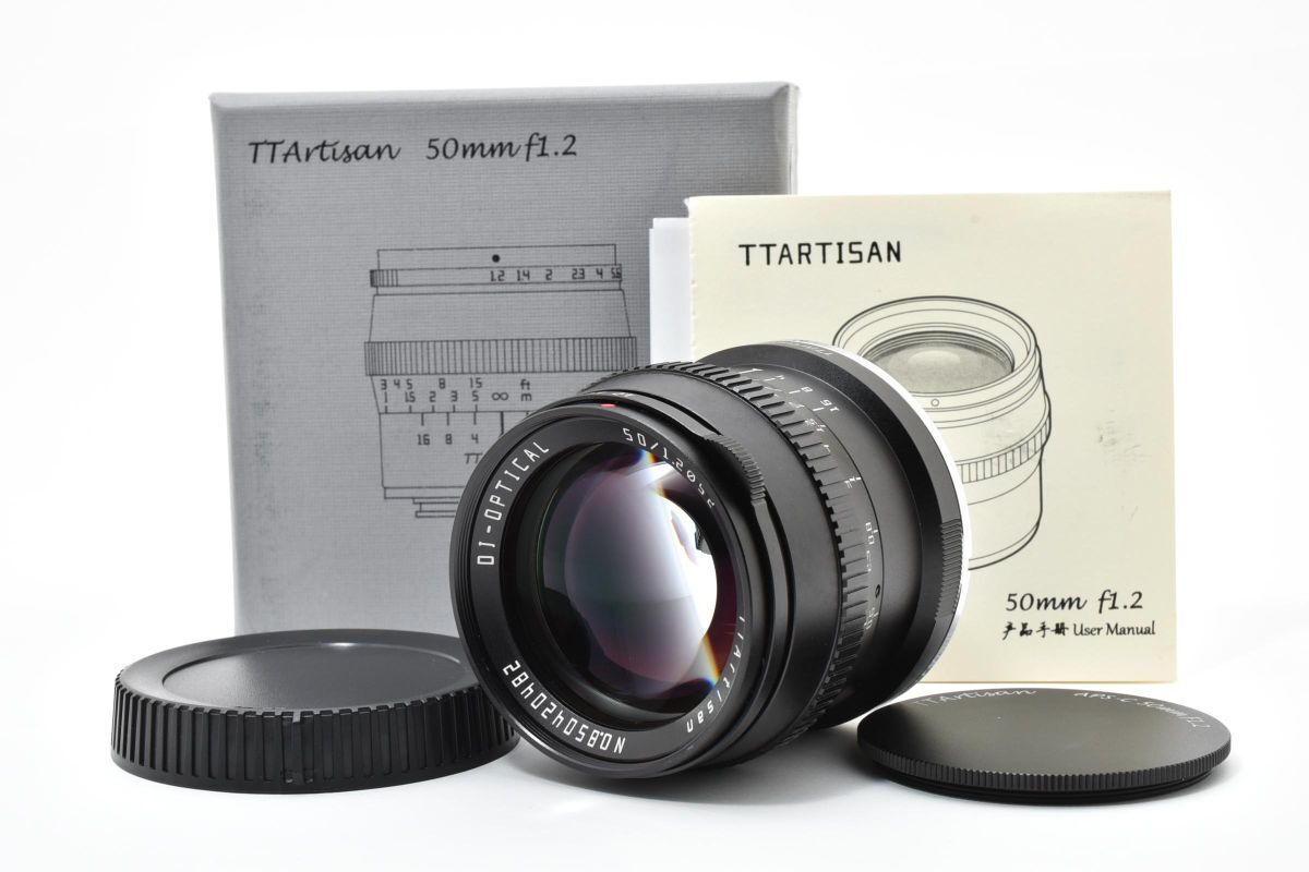 ★美品★ 銘匠光学 TTARTISAN 50mm F1.2 Zマウント OL4330 #798