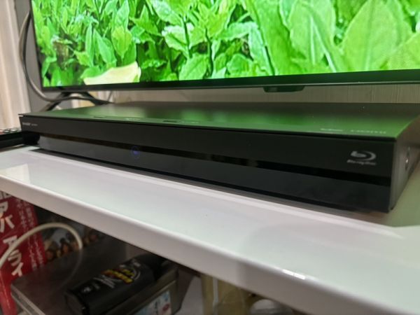 SHARP シャープ AQUOS ブルーレイディスクレコーダー HDD/500GB 2番組同時録画 2B-C05CW1 2021年製 リモコン付き