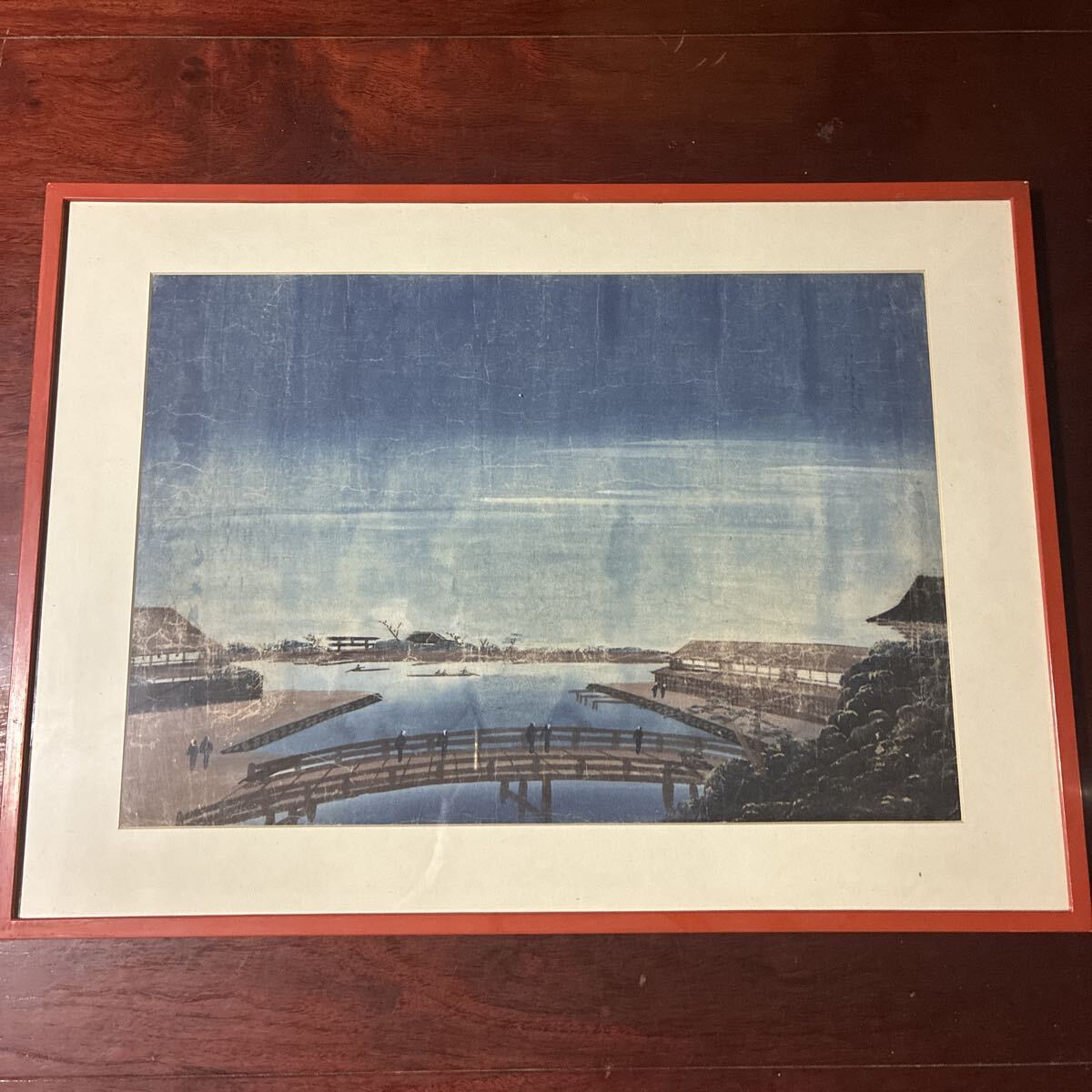 【泥絵】江戸時代後期から明治時代にかけて描かれた肉筆の浮世絵（肉筆画）　真作