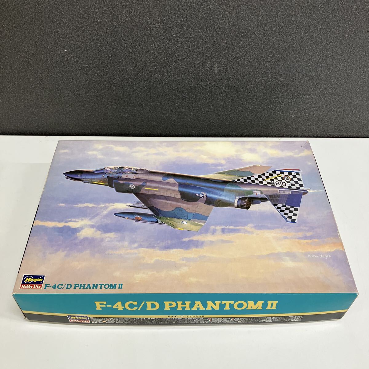 0804f1303 1/72 アメリカ空軍 戦術戦闘機 F-4C/D ファントムII ハセガワ プラモデル 未組立 ※同梱不可