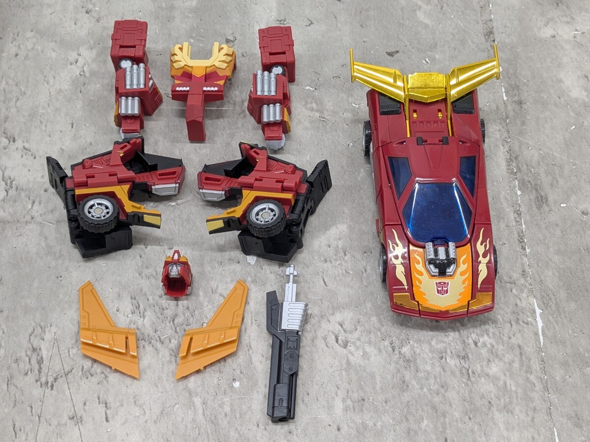 0805u2817　トランスフォーマー 変形! ヘンケイ! トランスフォーマー ホットロディマス　※同梱不可