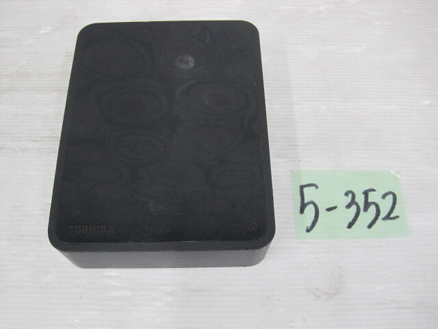 5-352♀TOSHIBA/東芝 外付けハードディスク HDD 1TB? HD-EH10TK♀
