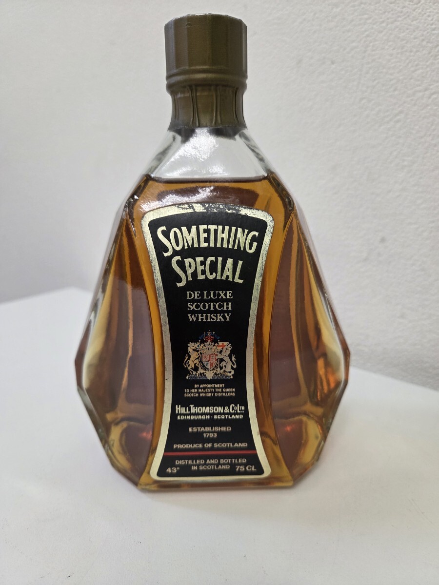 【未開栓】SOMETHING SPECIAL 750ml 43%　 サムシングスペシャル ウイスキー　※品質保証無し