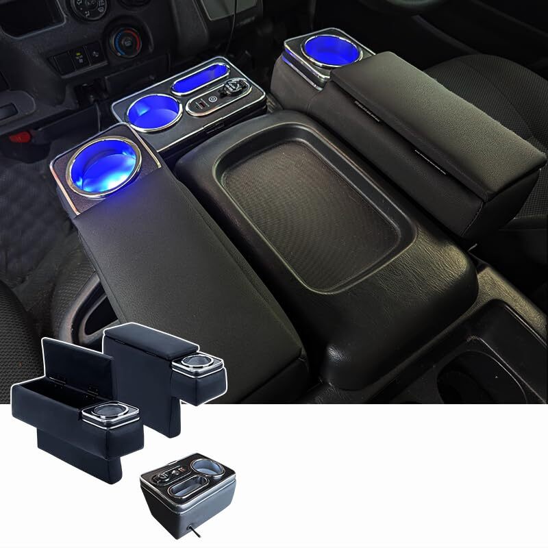 トヨタ ハイエース 200系 アームレスト パーツ コンソールボックス 標準ボディドリンクテーブルカップホルダードリンクテーブル☆