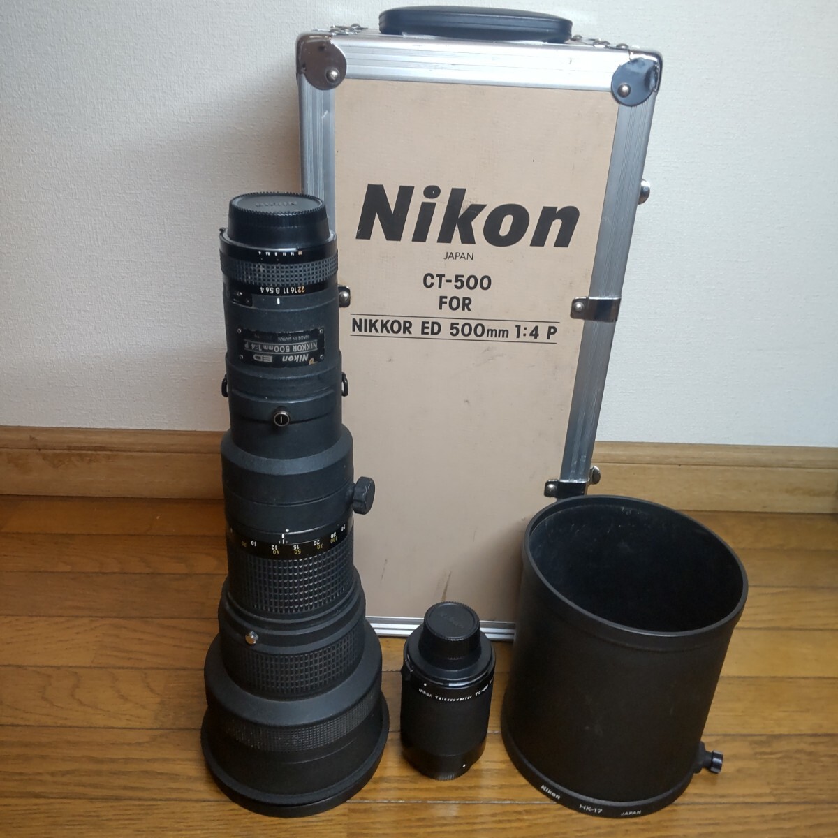 Nikon 500mm f4 P ニコン 超望遠レンズ 単焦点 NIKKOR ED CT-500 1:4
