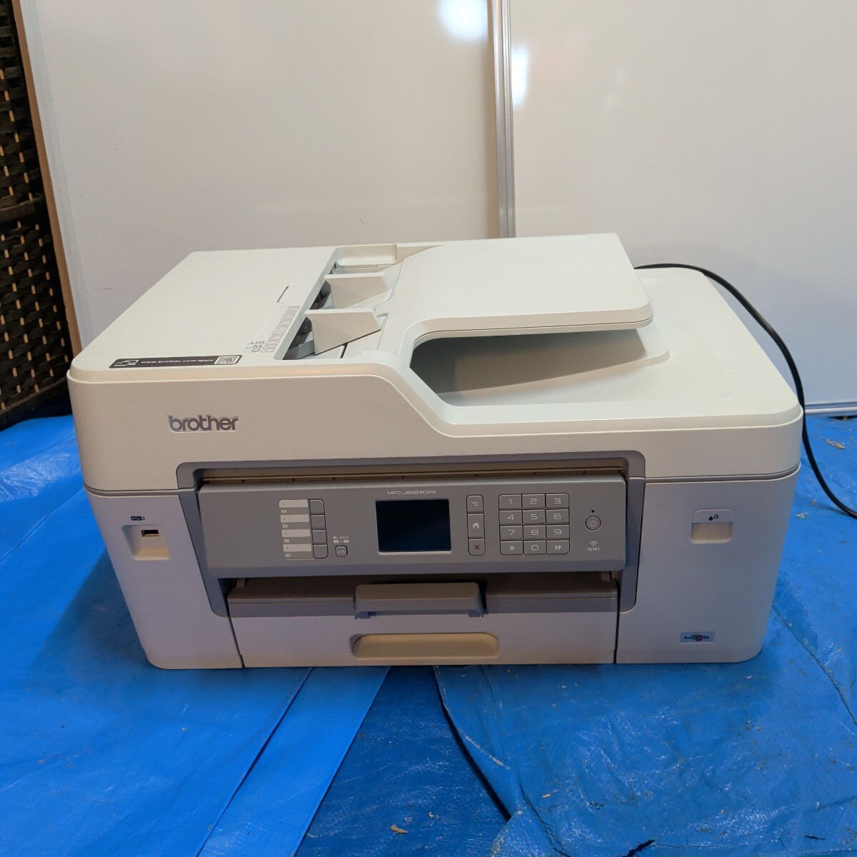 インクジェットプリンター　複合機　Brother　MFC-J6583CDW　A3対応　コピー機　ファックス　ブラザー