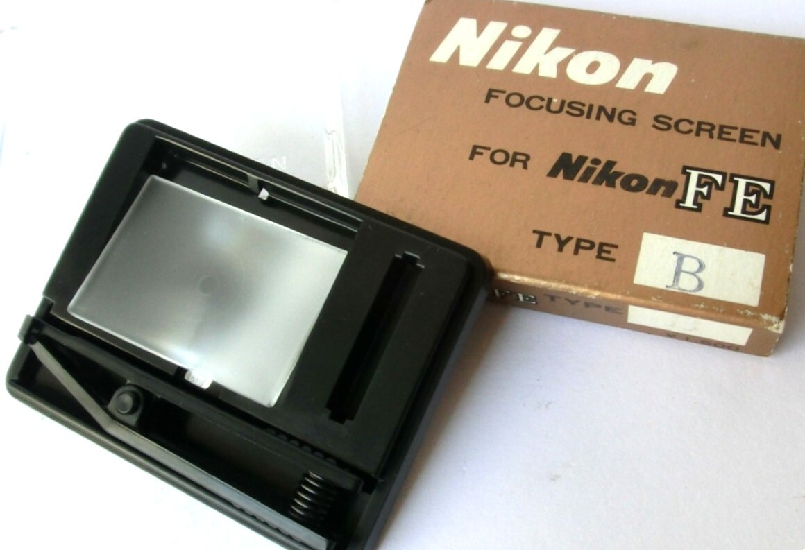 ニコン Nikon FE フォーカシングスクリーン ☆ B (マット)