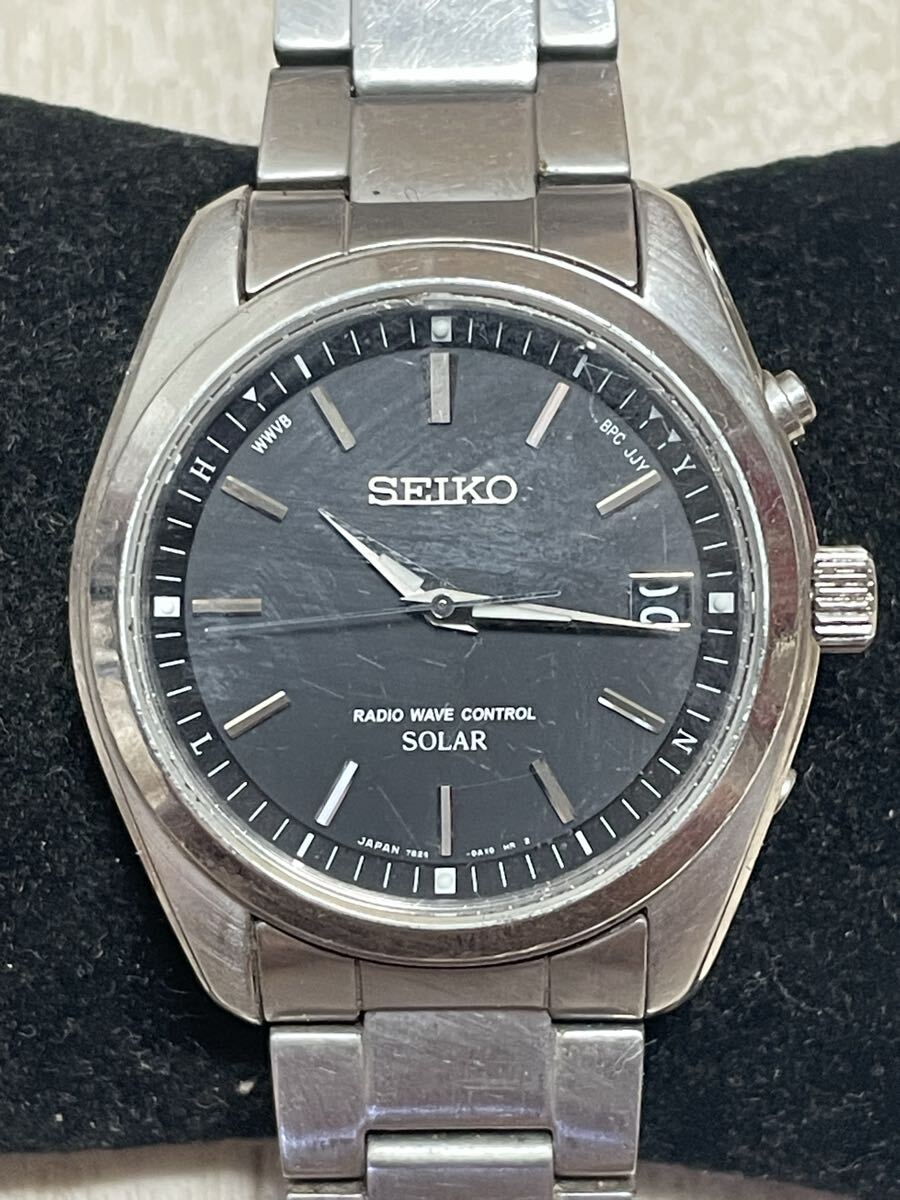腕時計 SEIKO 電波ソーラー 7B24