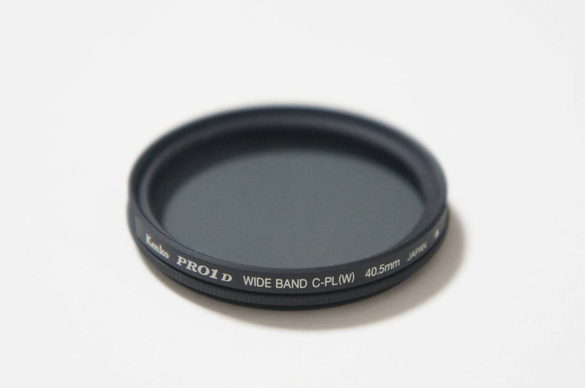 [40.5mm] Kenko PRO1D WIDE BAND C-PL(W) 円偏光フィルター [F3623]