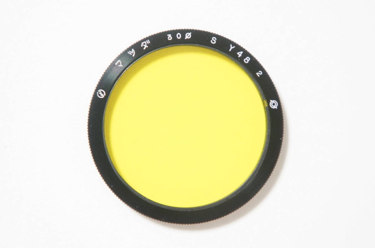[B30mm/BAY1/RI] マツダ SY48.2 (Y2) 二眼レフ用イエローフィルター [F3624]