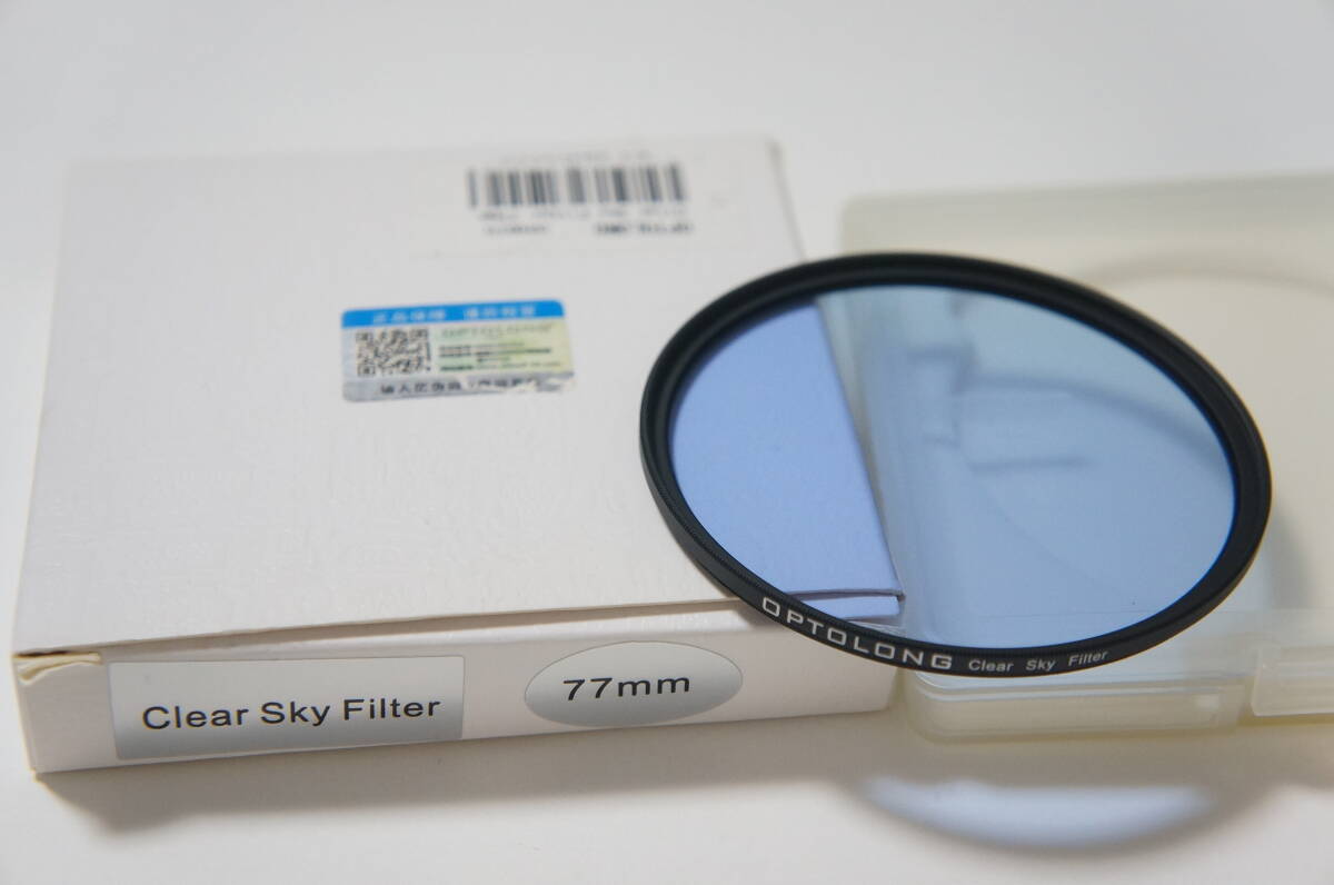 ★美品★[77mm] サイトロンジャパン OPTOLONG CLEAR SKY FILTER 光害カットフィルター 箱付