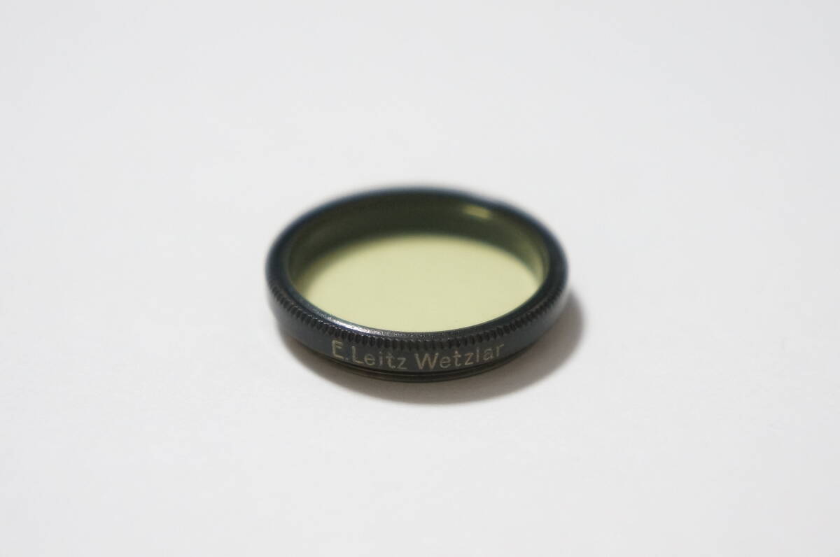 [19mm] E.Leitz / Leica FIORE U.V. UVカットフィルター Elmar 50mm F3.5 等用 E19 [F3702]