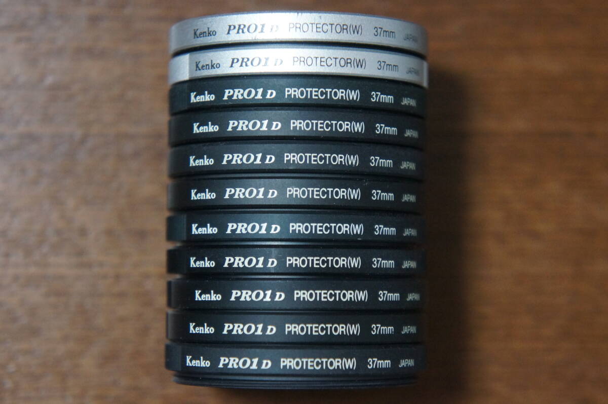 ◆説明必読◆【480円/枚】[37mm] Kenko PRO1D PROTECTOR(W) 保護フィルター
