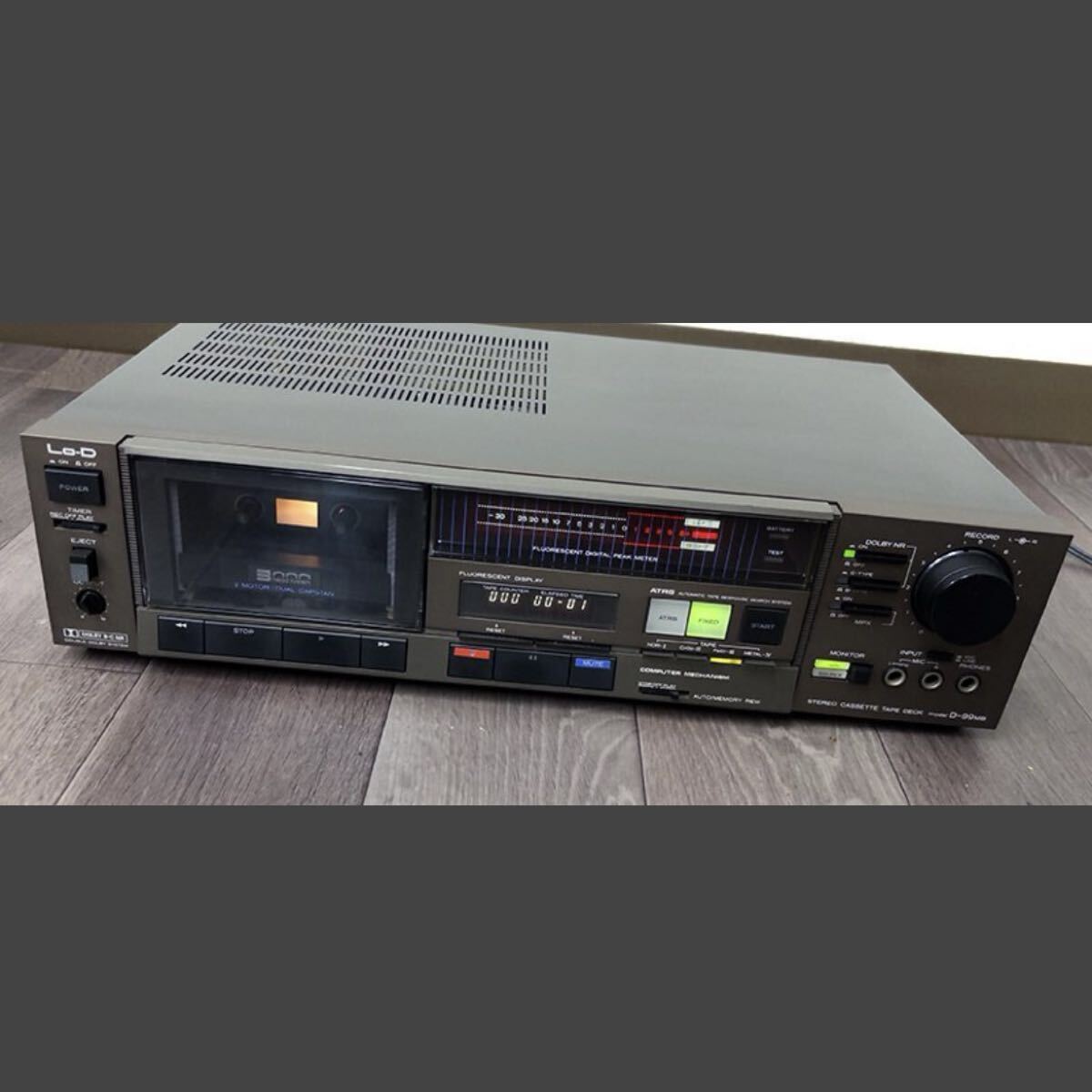 【美品】Lo-D D-99MB ローディー カセットデッキ