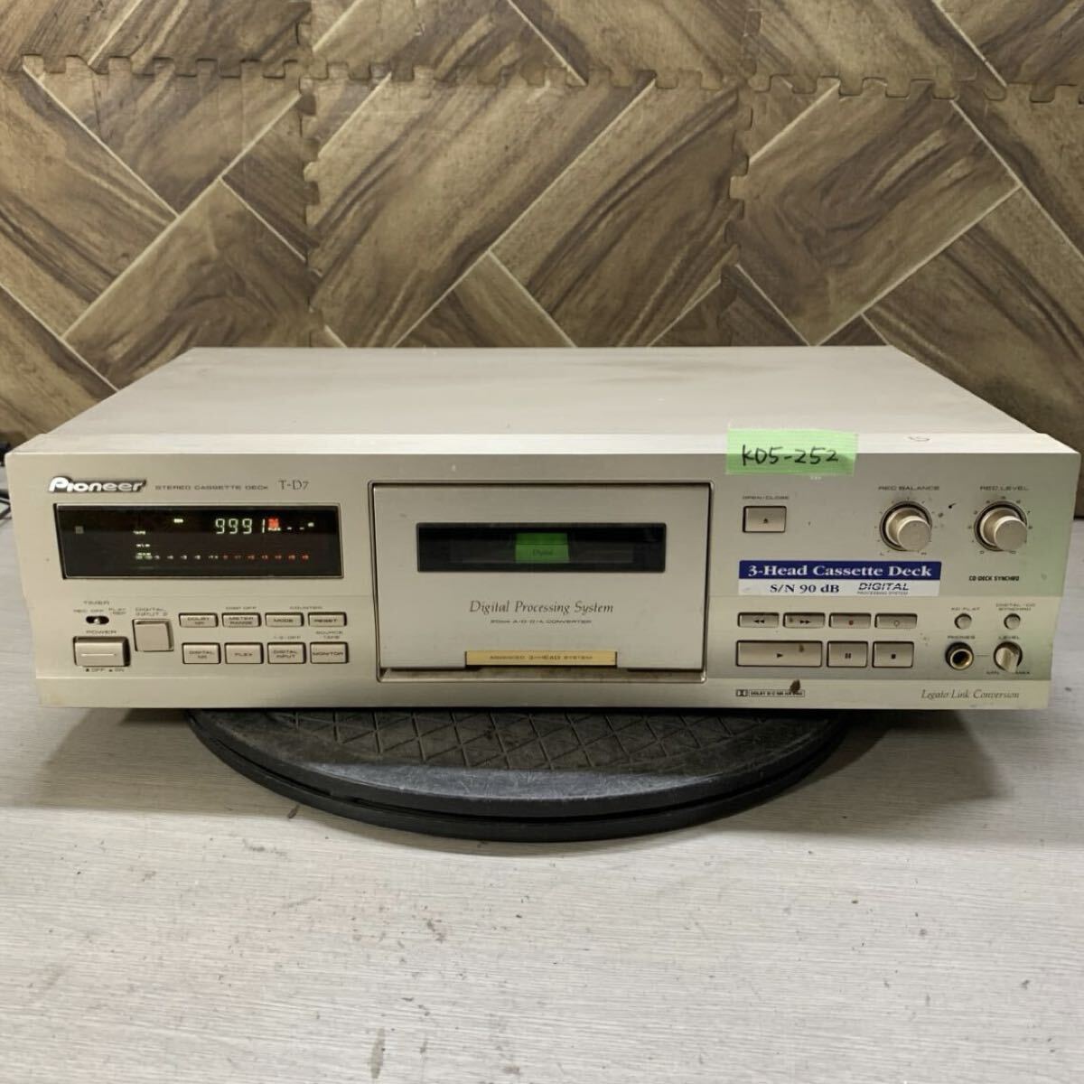 【完動品】Pioneer T-D7 パイオニア カセットデッキ