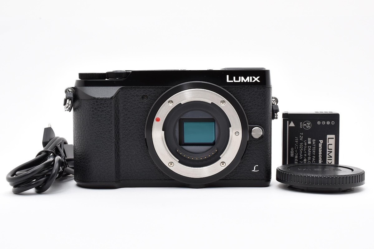 シャッター回数6,778回！PANASONIC LUMIX DMC-GX7MK2 ブラック #00555 #74004