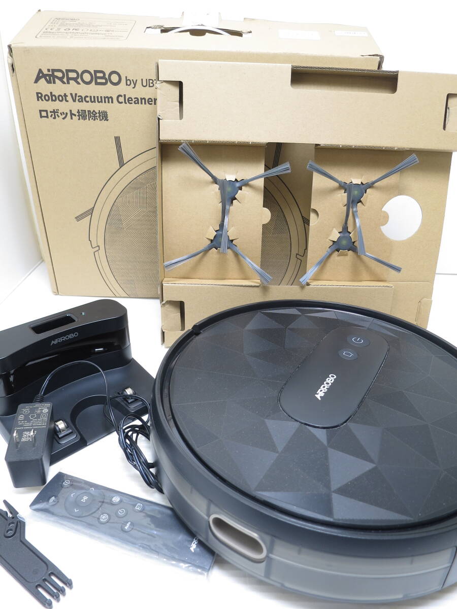 ■☆7　動作品 直接引き取り可 AiRROBO ロボット掃除機 Robot Vacuum Cleaner P20 ブラック