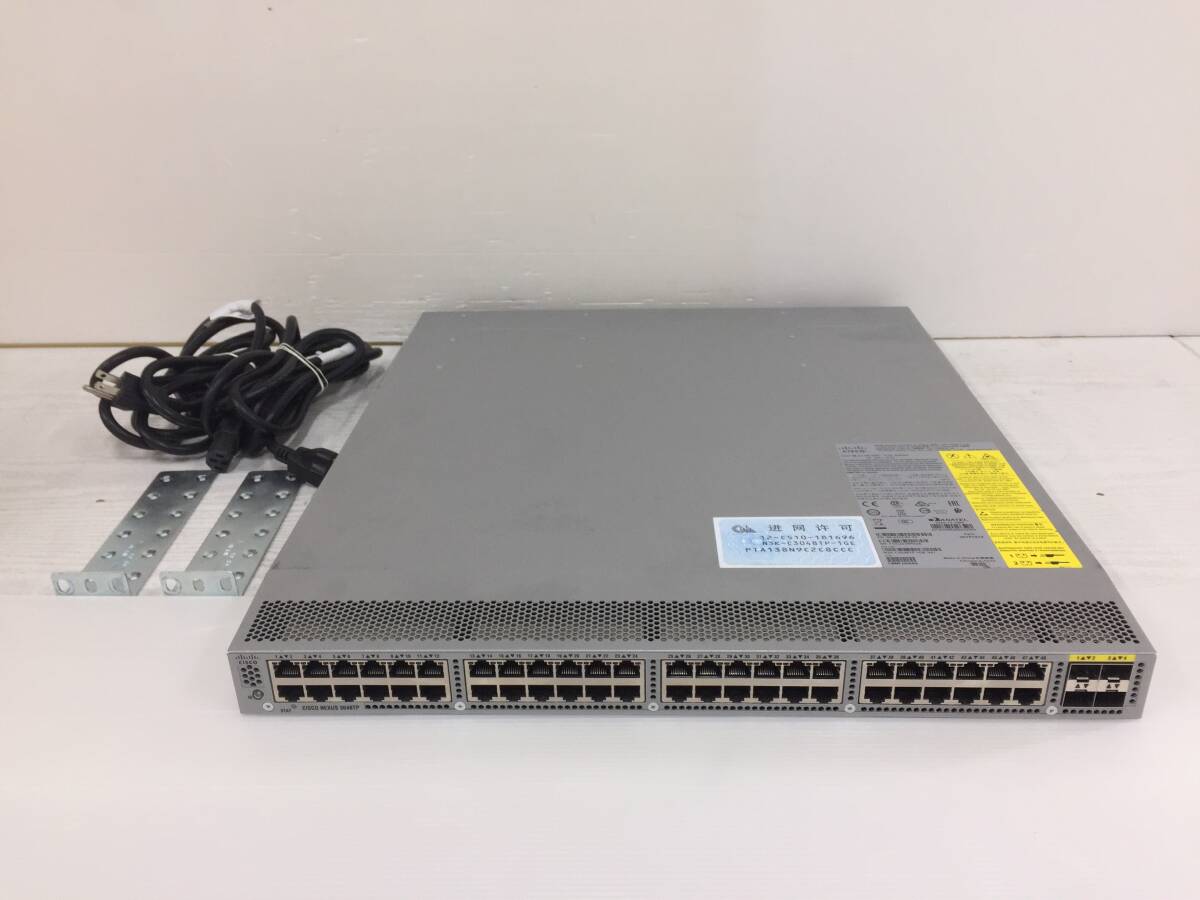 〇Cisco シスコ Nexus 3048TP N3K-C3048TP-1GE スイッチ 動作品