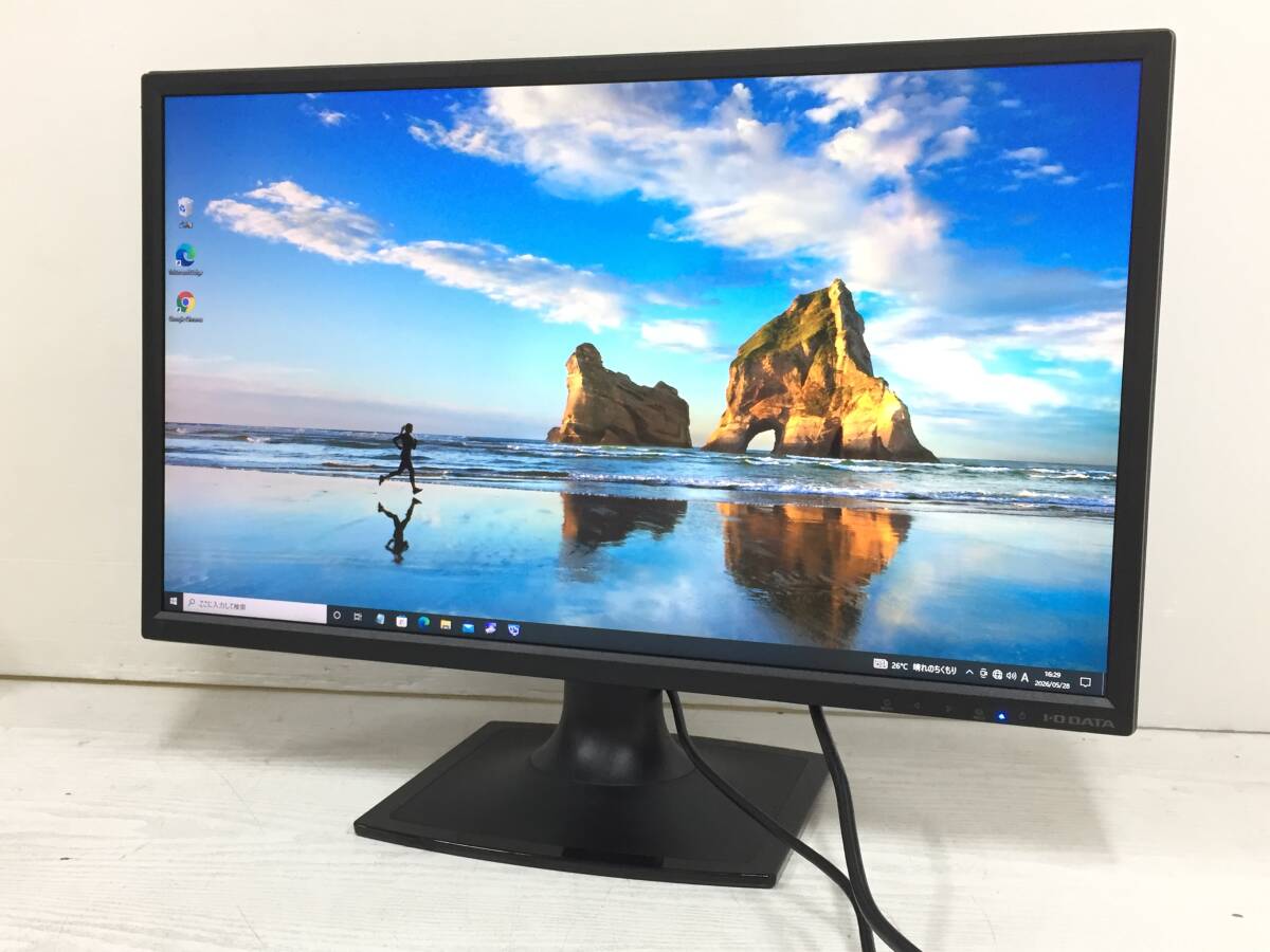 〇 I-O DATA アイ・オー・データ LCD-AD243EDSB 23.8インチ 液晶モニター フルHD (1920x1080) DVI/D-SUB 動作品