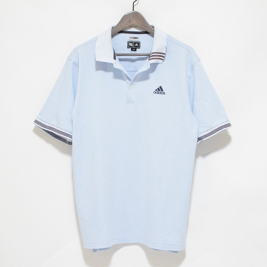 adidas テーラーメイドアディダスゴルフ 半袖 スポーツポロシャツ L/G