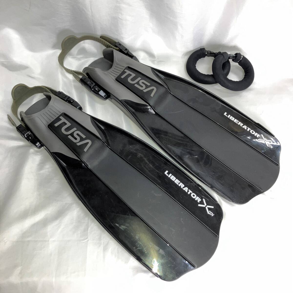 【R262】ダイビングフィン TUSA SCUBAPRO スキューバプロ リブレーターテン Liberator X-Ten スキューバダイビング フィン 現状品