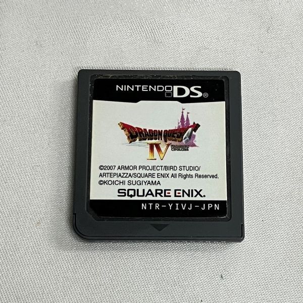 【R173】ドラゴンクエストIV 導かれし者たち ニンテンドーDS DS用 DS ドラクエ カセット ソフト タイトル 現状品