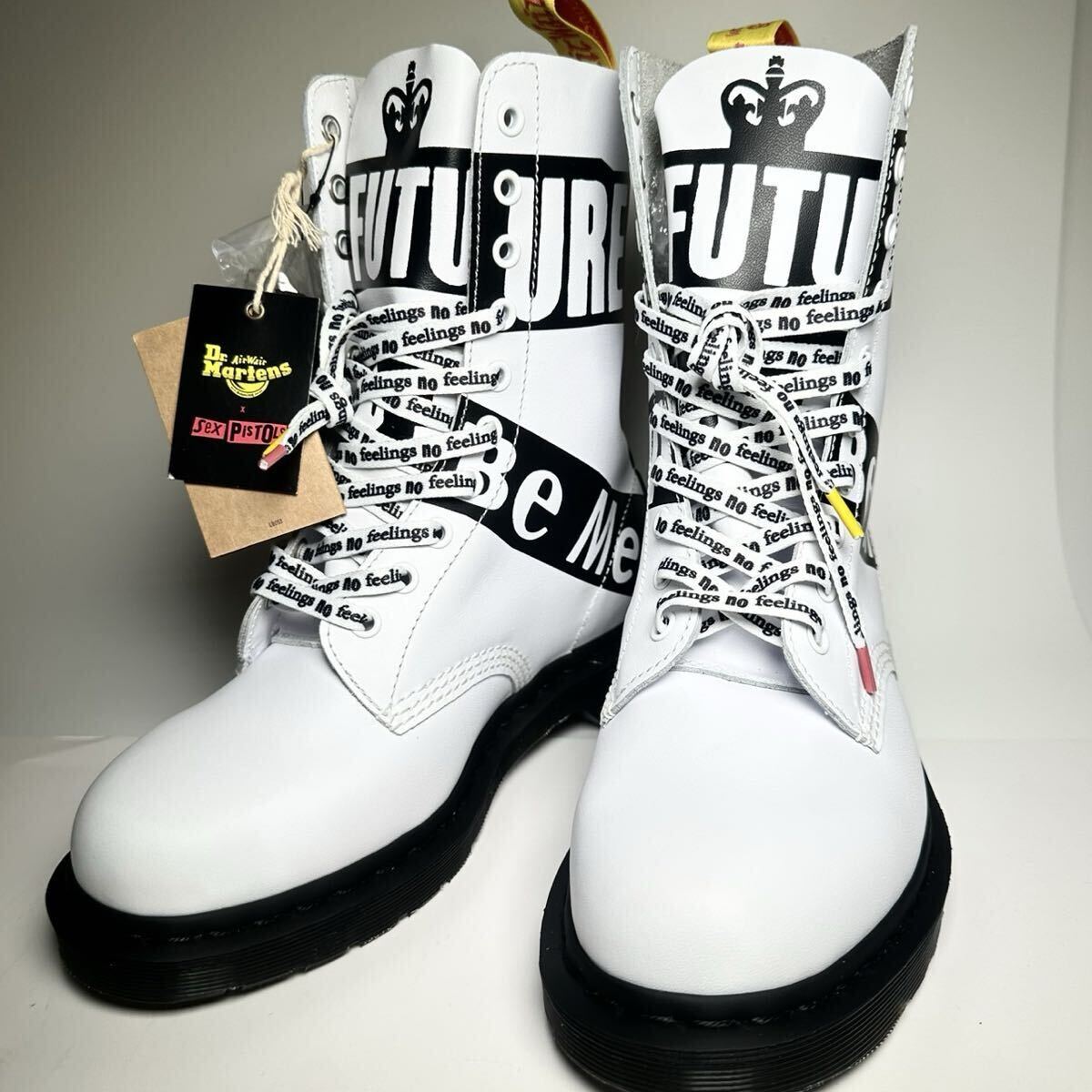 【本物保証】未使用◆ Dr.Martens ドクターマーチン× sex pistols セックス・ピストルズ ◆コラボ 10ホール ブーツ サイズ41 26cm相当