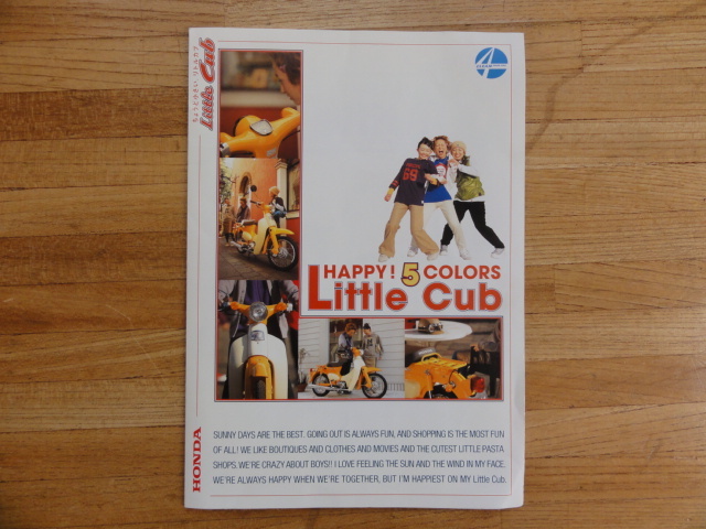 HONDA ホンダ Little Cub リトルカブ カタログ