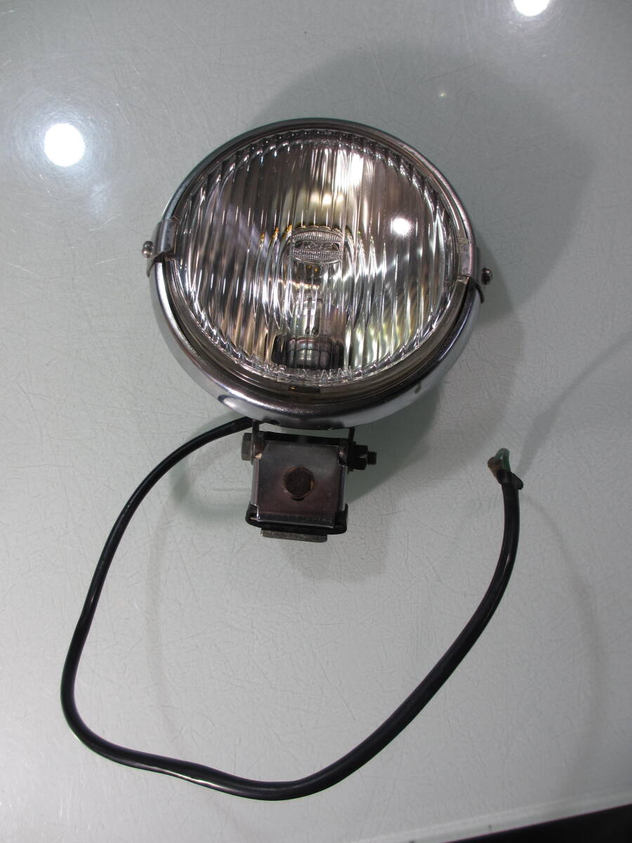 KOITO/小糸製作所　丸型フォグランプ　12V35W　φ11ｃｍくらい　ゴム劣化あり　中古　昭和レトロ当時物　レストア　旧車などに
