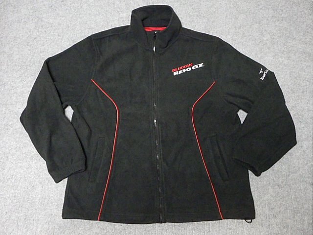 ブリヂストン ブリザック フリース ジャケット Ｌサイズ位　美品 ＢＲＩＤＧＥＳＴＯＮＥ ＢＬＩＺＺＡＫ 企業者 ジャンパー ブルゾン