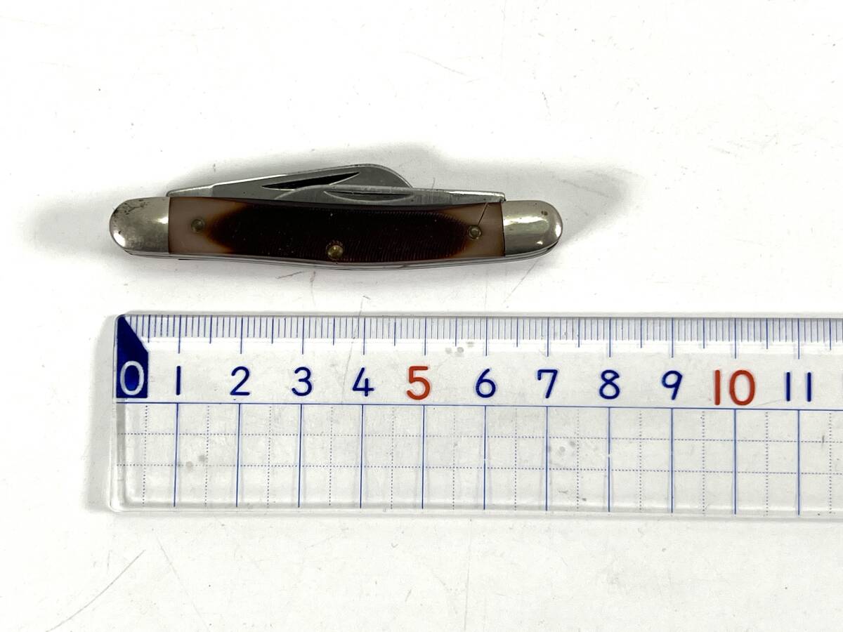 Schrade OLD TIMER USA製 折りたたみナイフ 3枚刃 ヴィンテージ